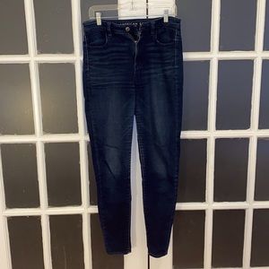 Long American Eagle High Rise Jeggings